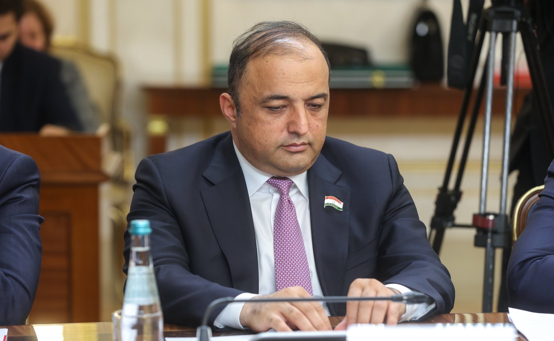 Заседание Комиссии по сотрудничеству Совета Федерации Федерального Собрания Российской Федерации и Маджлиси милли Маджлиси Оли Республики Таджикистан