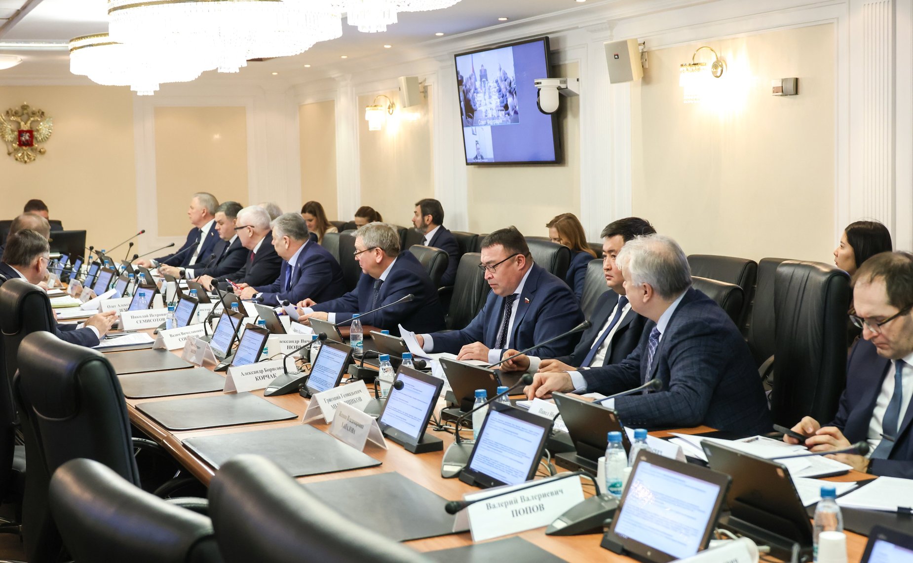 Заседание Комитета Совета Федерации по Регламенту и организации парламентской деятельности