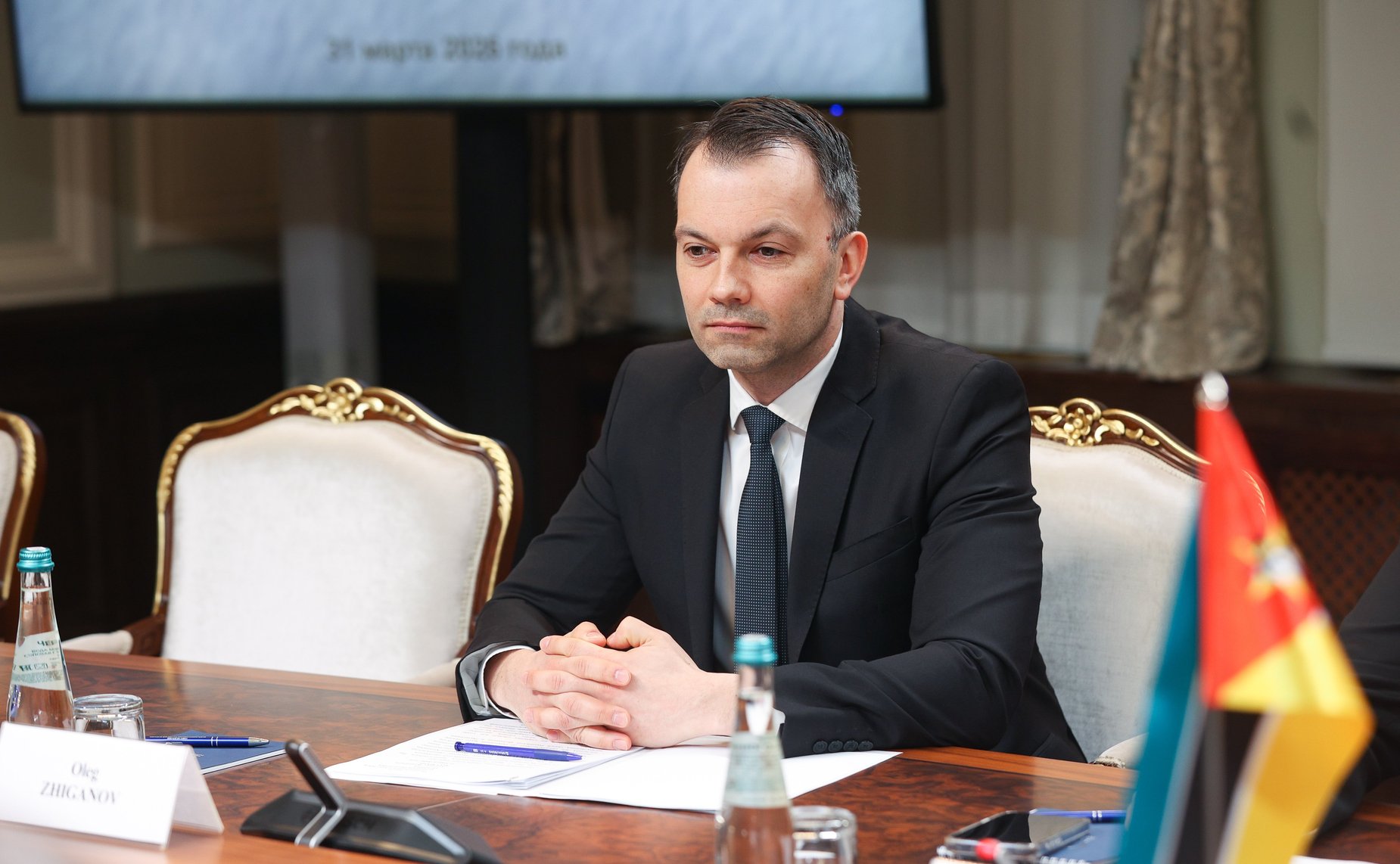 Встреча Руководителя Аппарата Совета Федерации Геннадия Голова с Генеральным секретарем Ассамблеи Республики Мозамбик