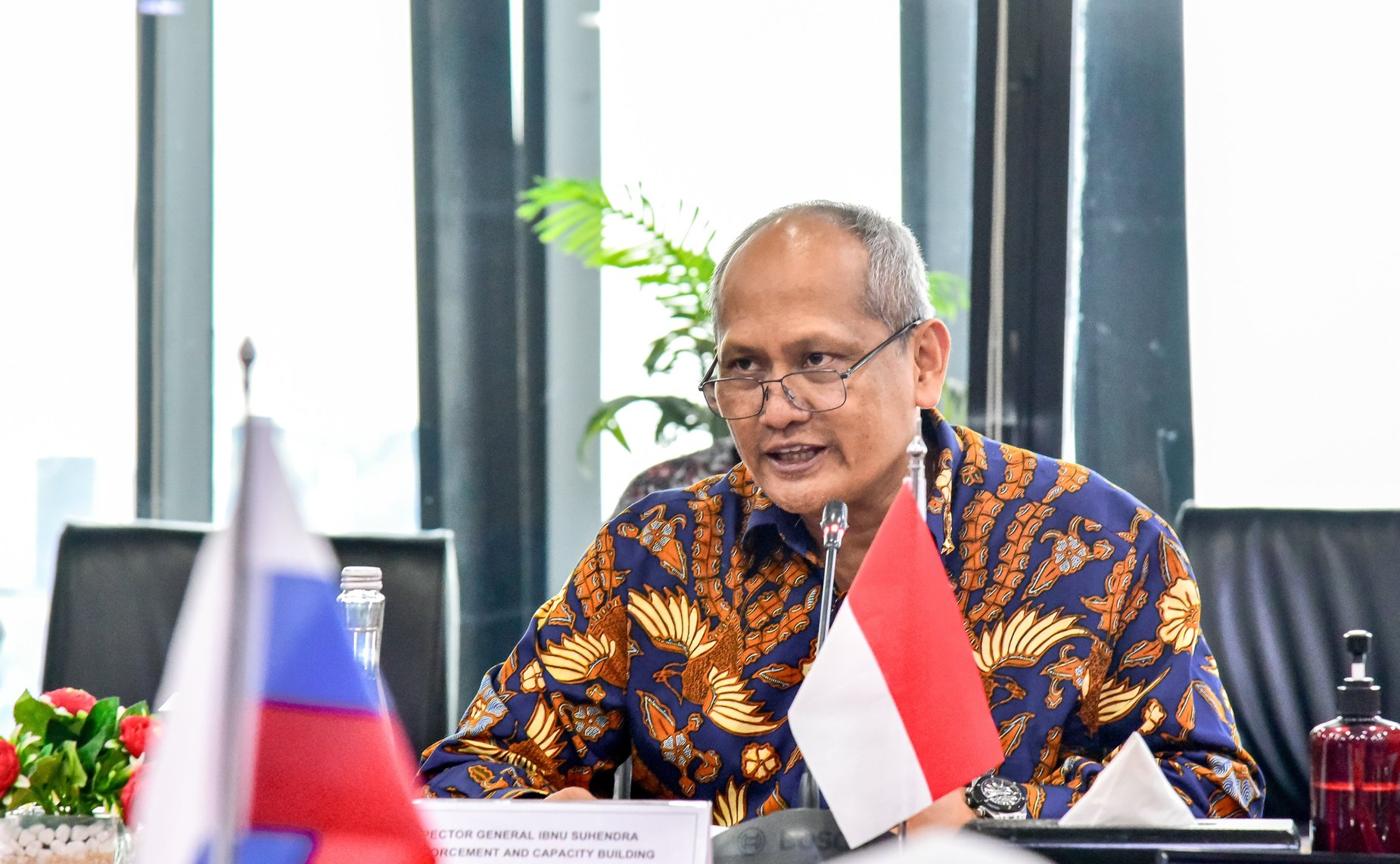 Встреча российских сенаторов с руководством Координационного министерства по вопросам политики и безопасности и Национального агентства по борьбе с терроризмом