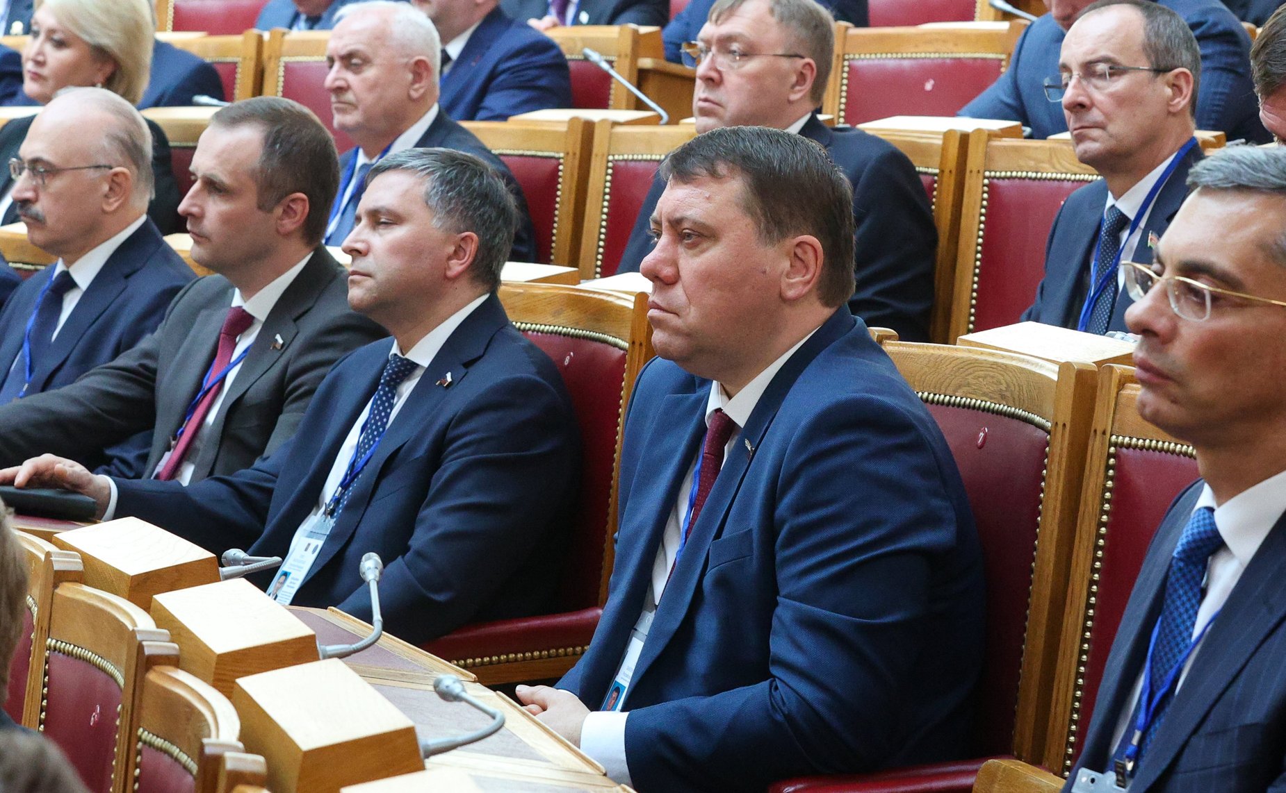 Президент Российской Федерации Владимир Путин встретился с членами Совета законодателей РФ при Федеральном Собрании