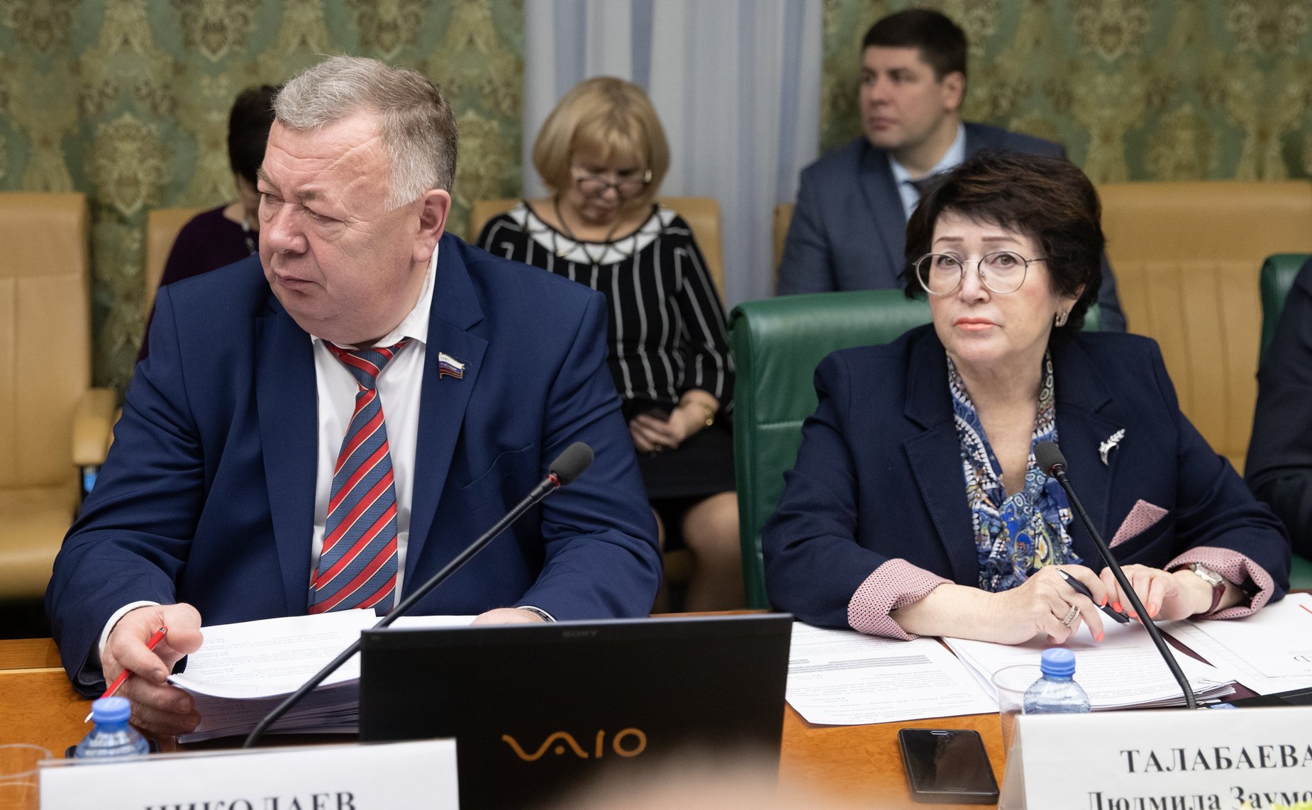 Вадим Николаев и Людмила Талабаева