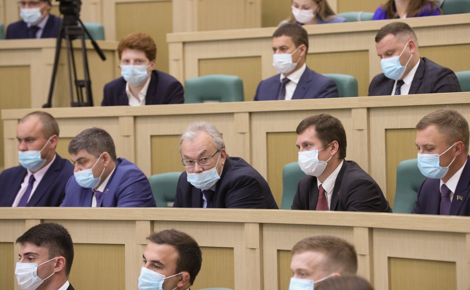 Заседание Палаты молодых законодателей при Совете Федерации