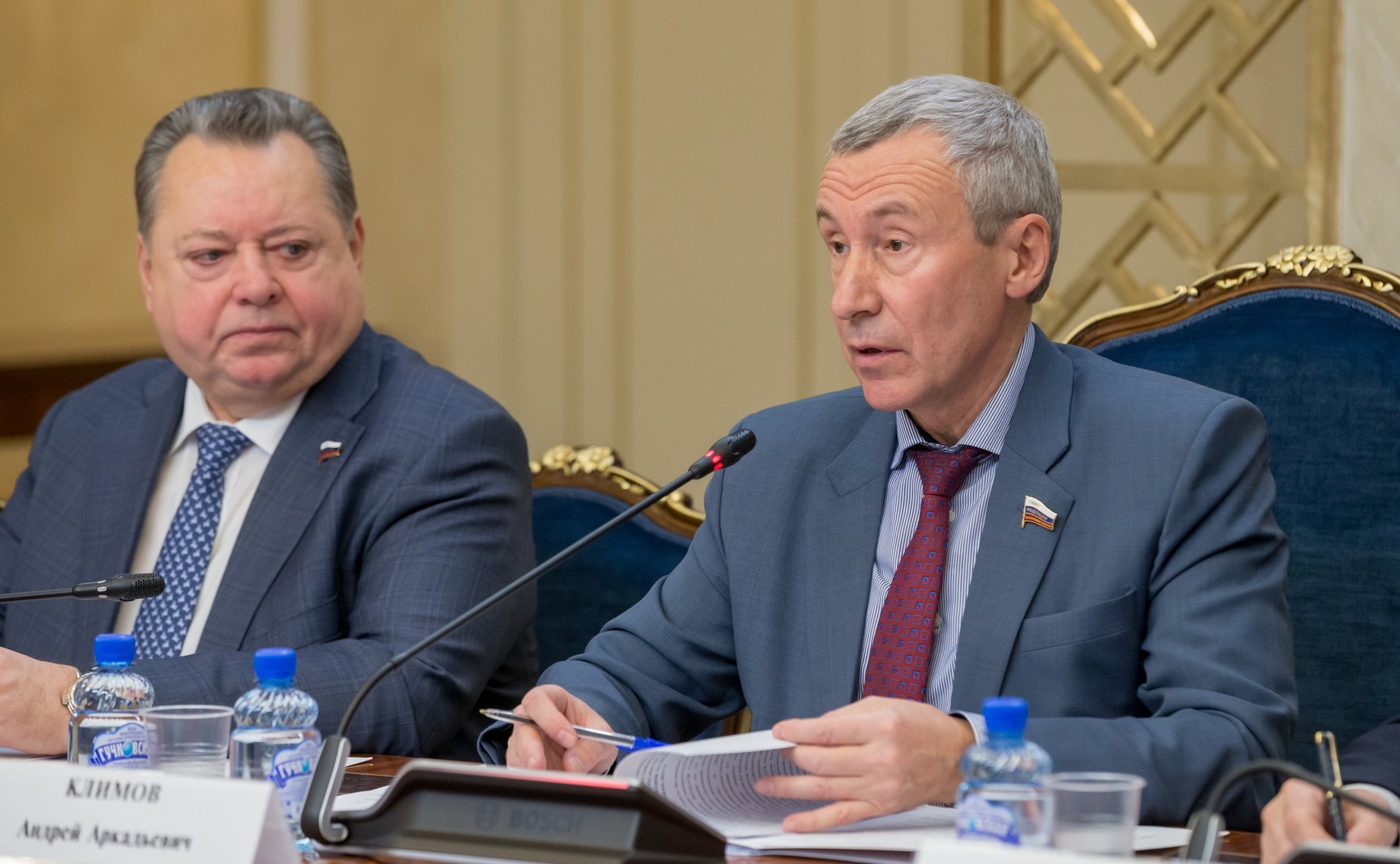 Б. Невзоров и А. Климов