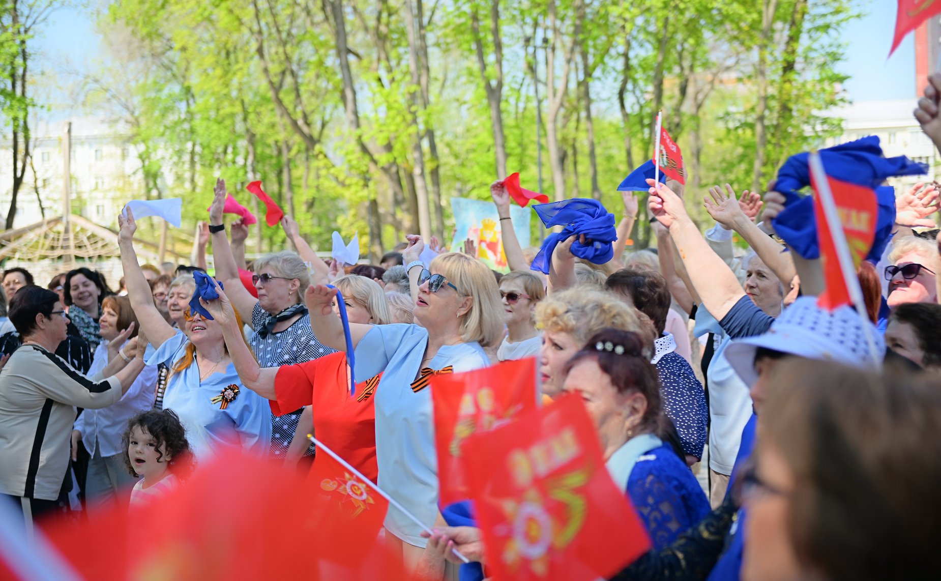 Галина Карелова принимает участие в мероприятиях в преддверии Дня Победы