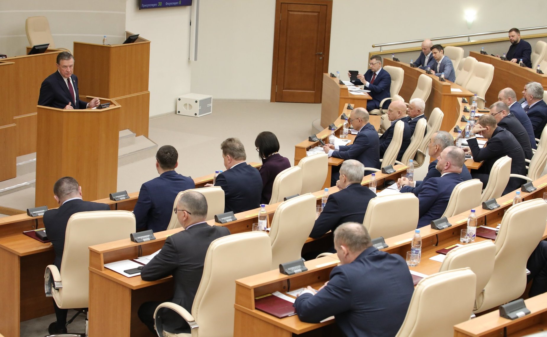 Сергей Рябухин принял участие в 24-м заседании Законодательного Собрания Ульяновской области