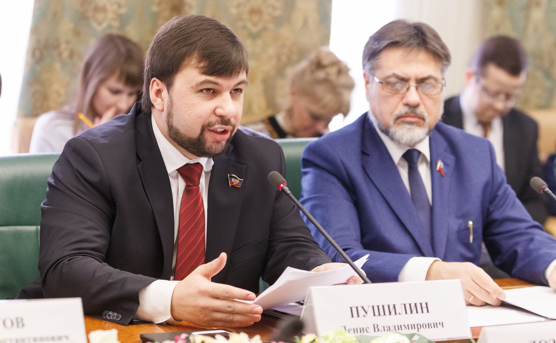 Заседание Комитета общественной поддержки жителей Юго-Востока Украины