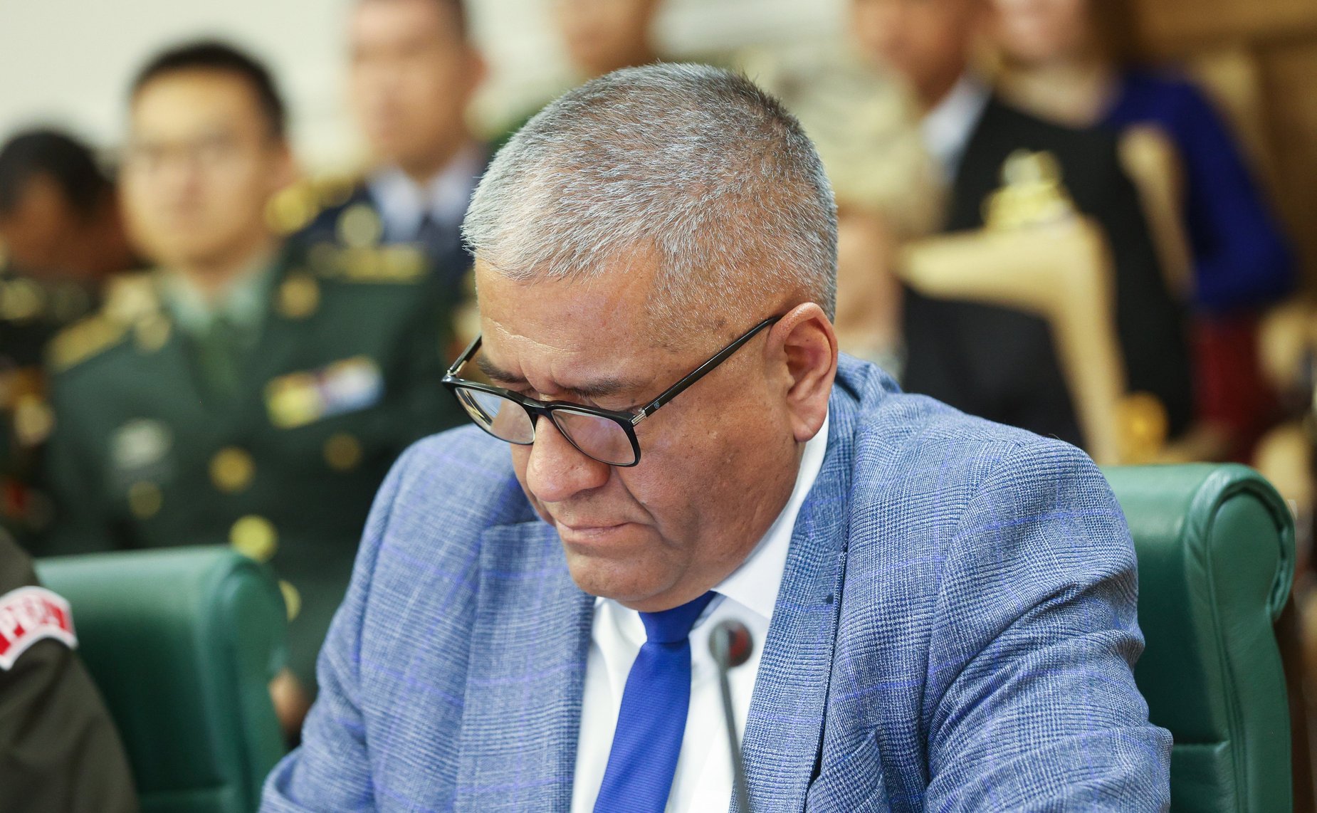 Брифинг для военных атташе иностранных государств, аккредитованных в Российской Федерации