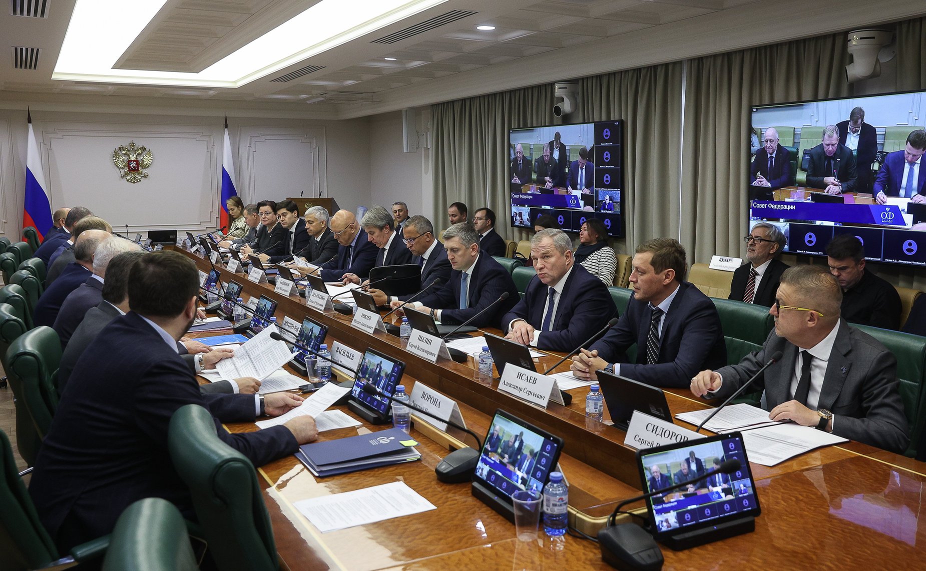 Заседание Совета по развитию транспортного комплекса в субъектах РФ при СФ