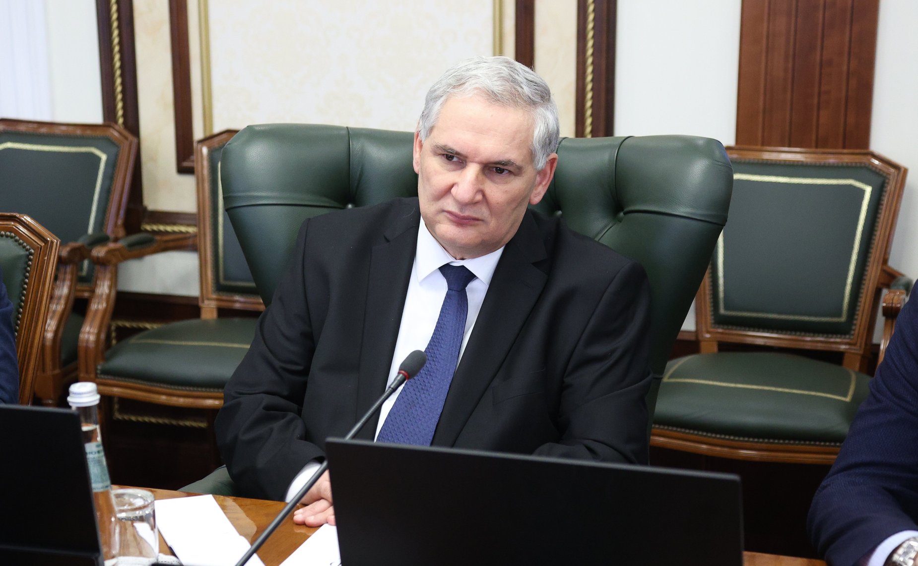 Григорий Карасин провел встречу с Чрезвычайным и Полномочным Послом Алжирской Народной Демократической Республики Туфиком Джуамой