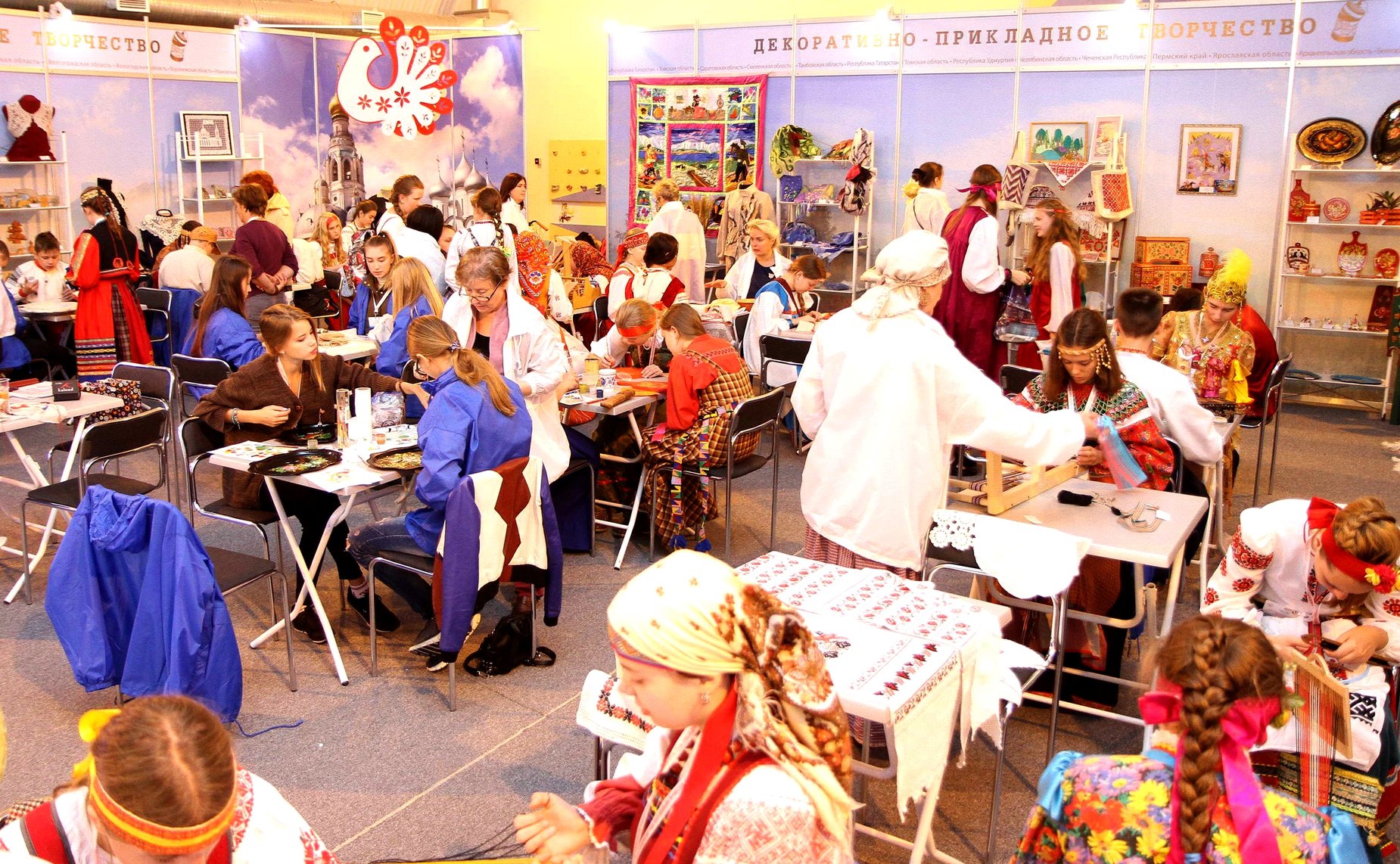 Открытие финала II Всероссийского детского фестиваля народной культуры «Наследники традиций»