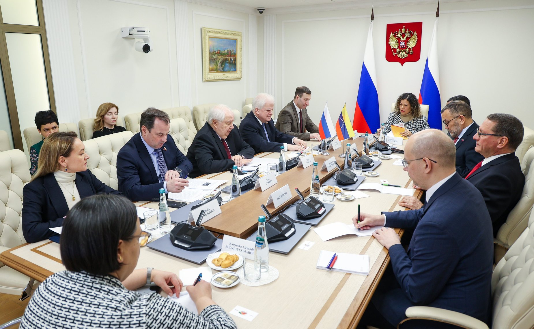 Сенаторы обсудили межпарламентское сотрудничество с депутатами Национальной Ассамблеи Венесуэлы