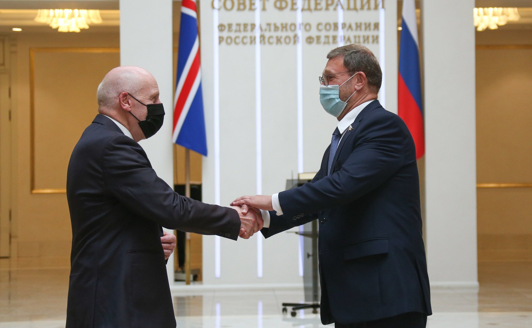 Константин Косачев провел встречу с Председателем Альтинга Республики Исландии