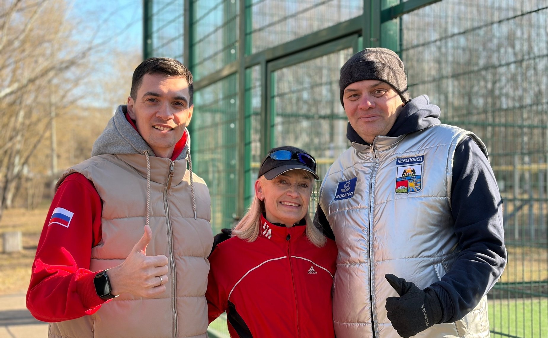 Роман Маслов принял участие в утренней зарядке вместе с депутатами и жителями Череповца