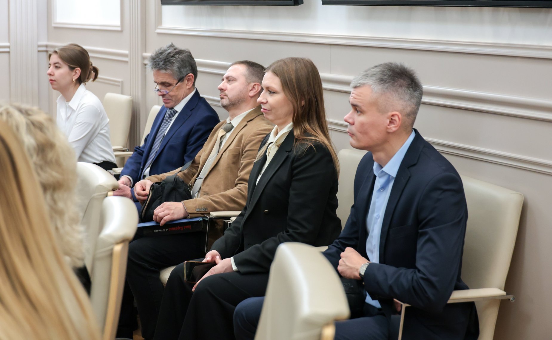 Встречи сенаторов Российской Федерации с делегацией Аппарата Народного Совета Луганской Народной Республики