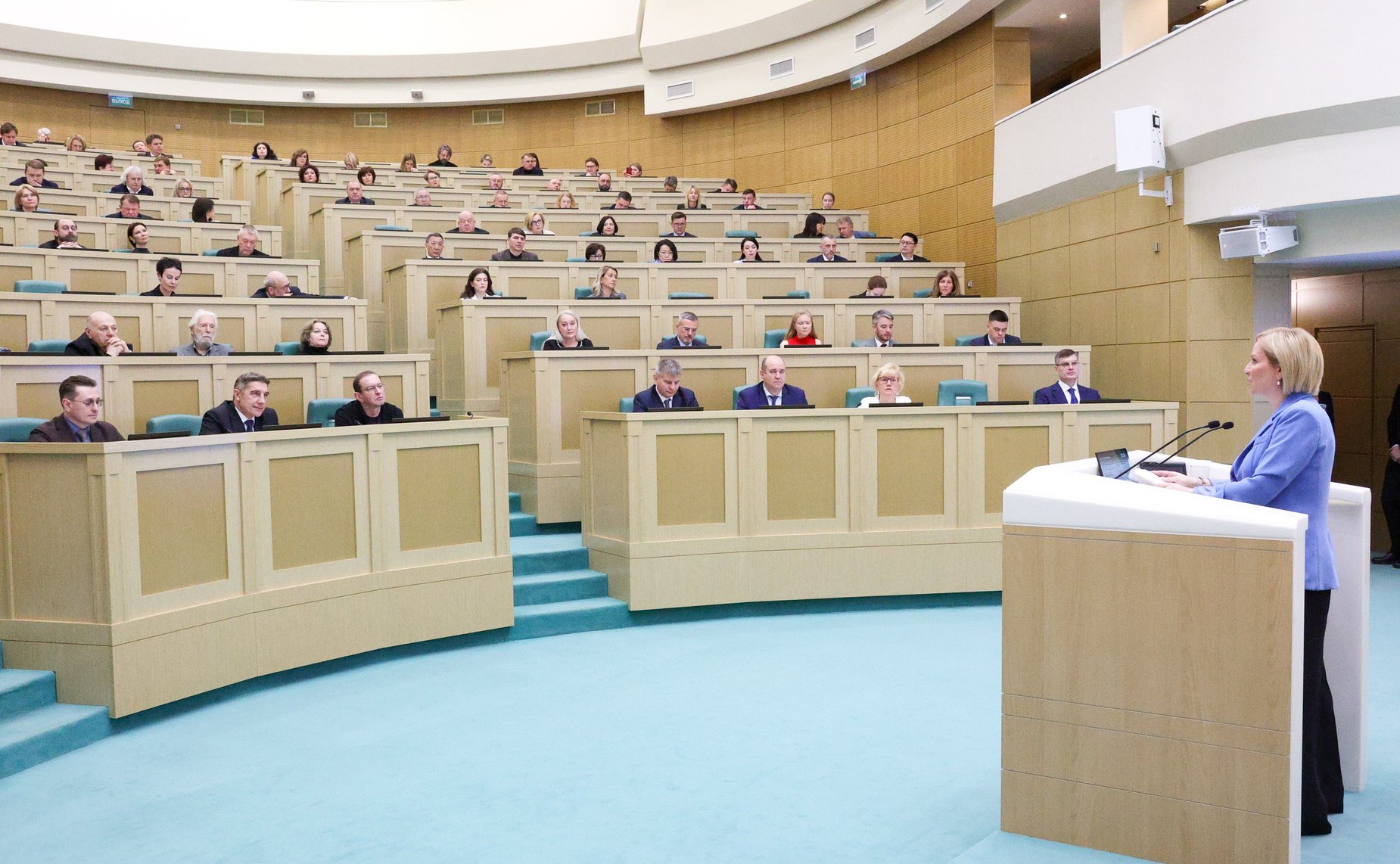 Министр культуры Российской Федерации Ольга Любимова