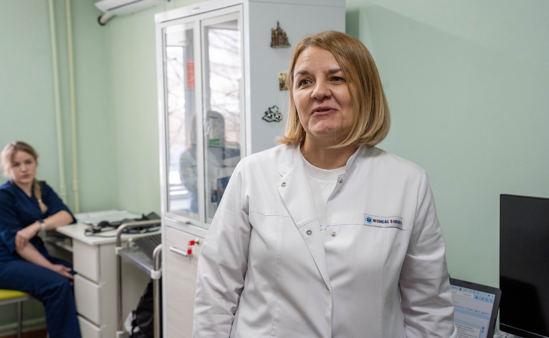 Сенаторы в рамках акции «Сахар под контролем» посетили региональный эндокринологический центр в ОГБУЗ «Валдгеймская центральная районная больница»