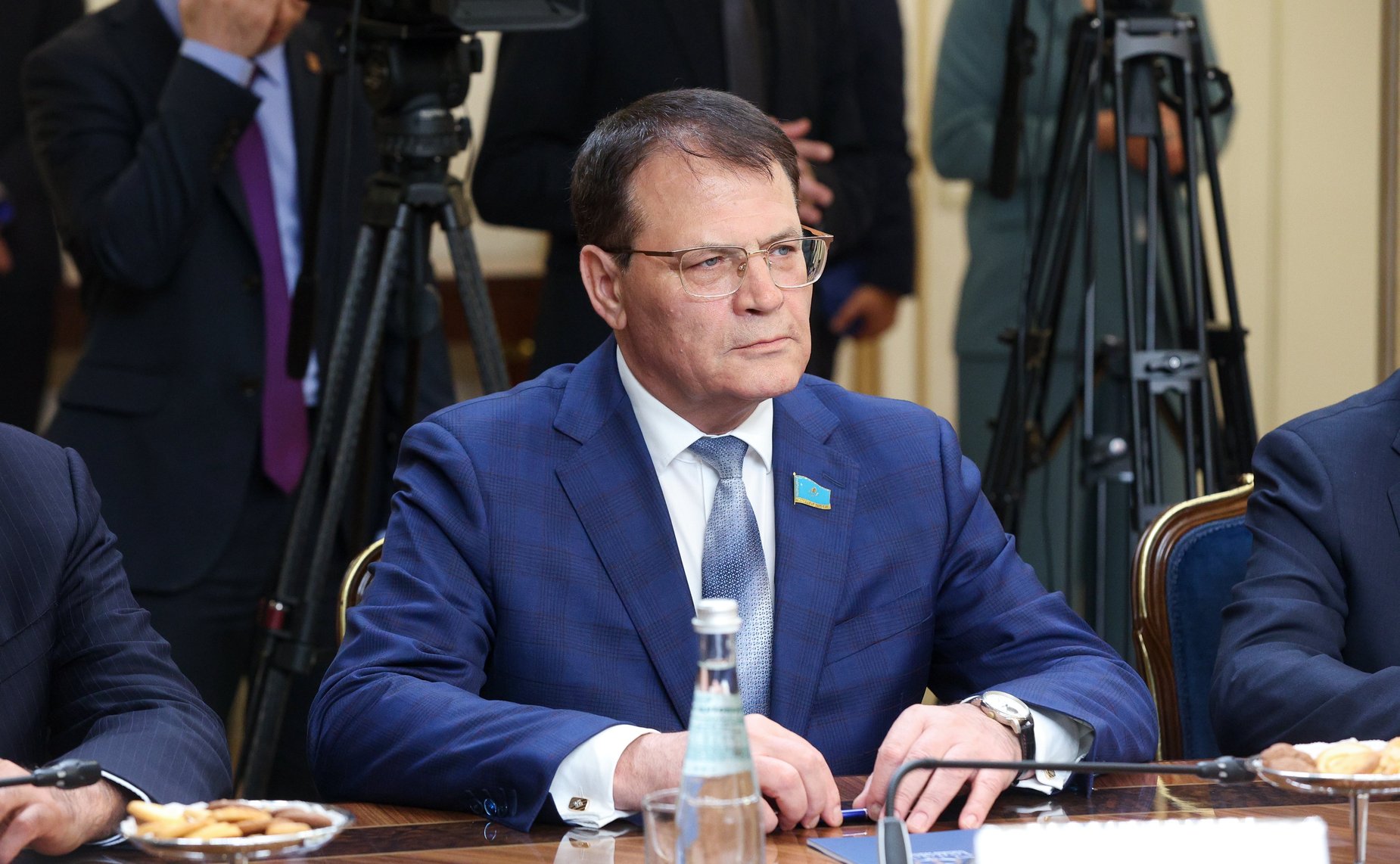 Встреча Председателя Совета Федерации Валентины Матвиенко с Председателем Сената Парламента Республики Казахстан Мауленом Ашимбаевым