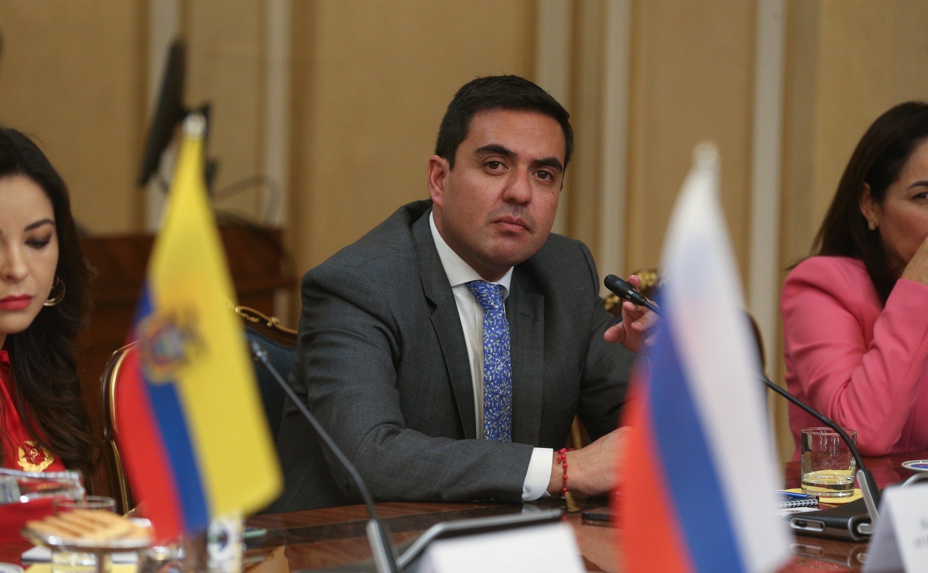 Константин Косачев провел встречу с первым заместителем Председателя Национальной ассамблеи Республики Эквадор Марселой Присцилой Ольгин Наранхо