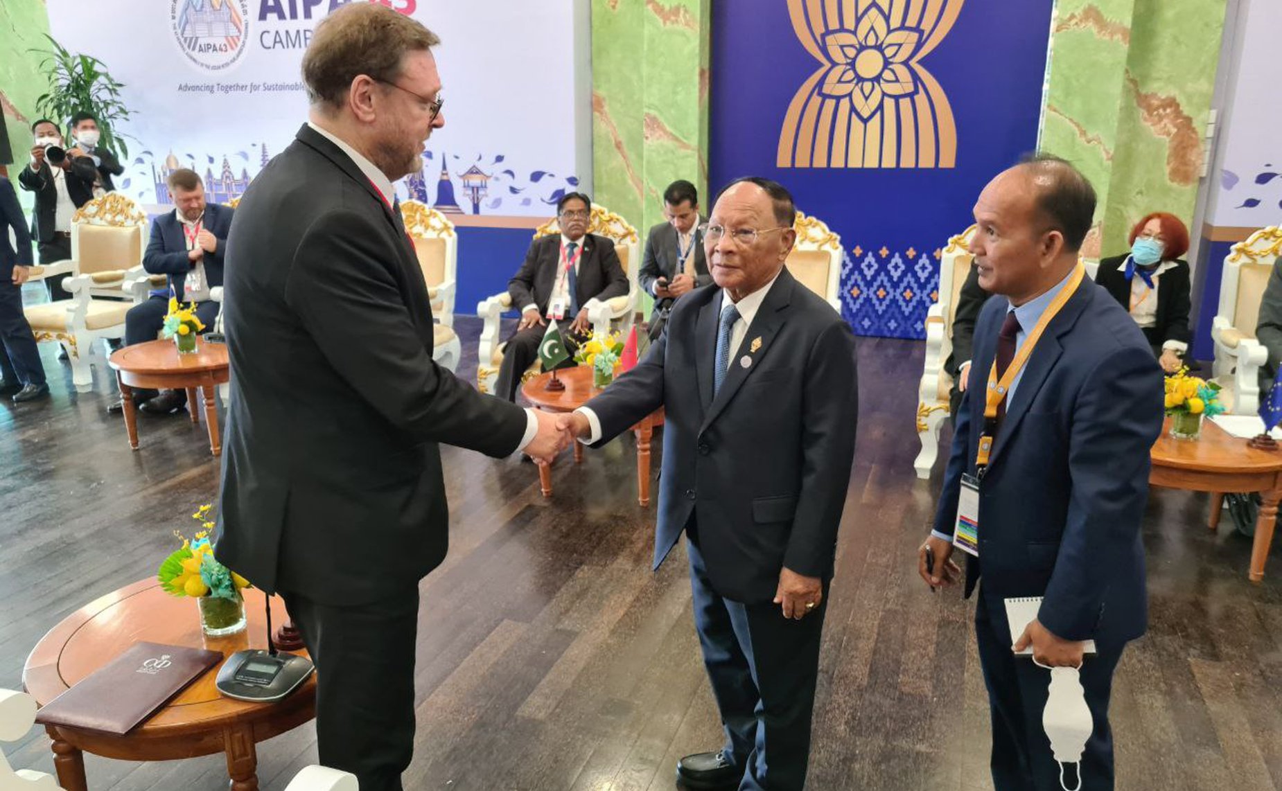 Участие делегации Федерального Собрания РФ в 43-й Генеральной ассамблее Межпарламентской Ассамблеи АСЕАН