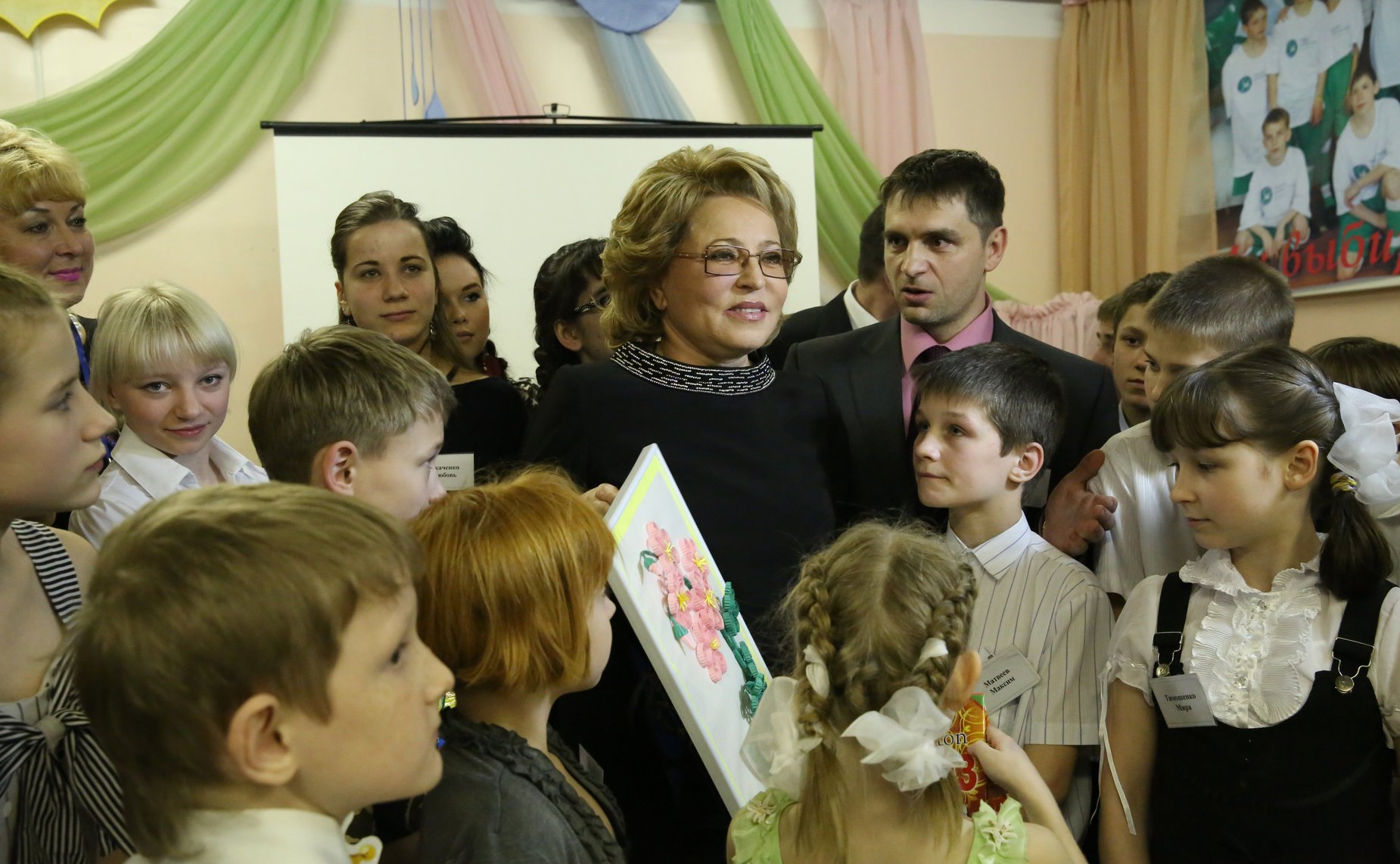 Рабочая поездка в Приморский край, посещение детского дома, 2013