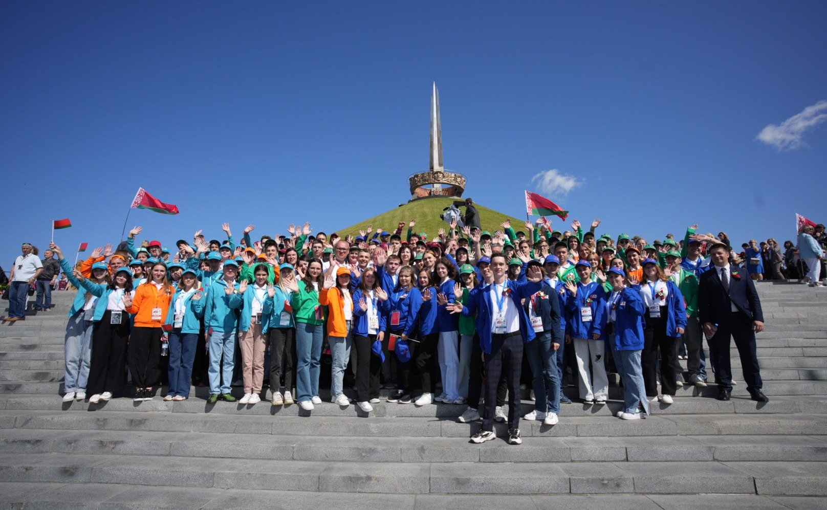 Мероприятия культурно-образовательного проекта «Поезд Памяти» на Кургане Славы