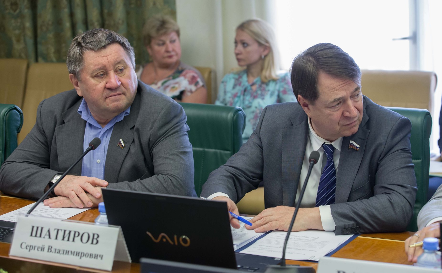 М. Пономарев и С. Шатиров