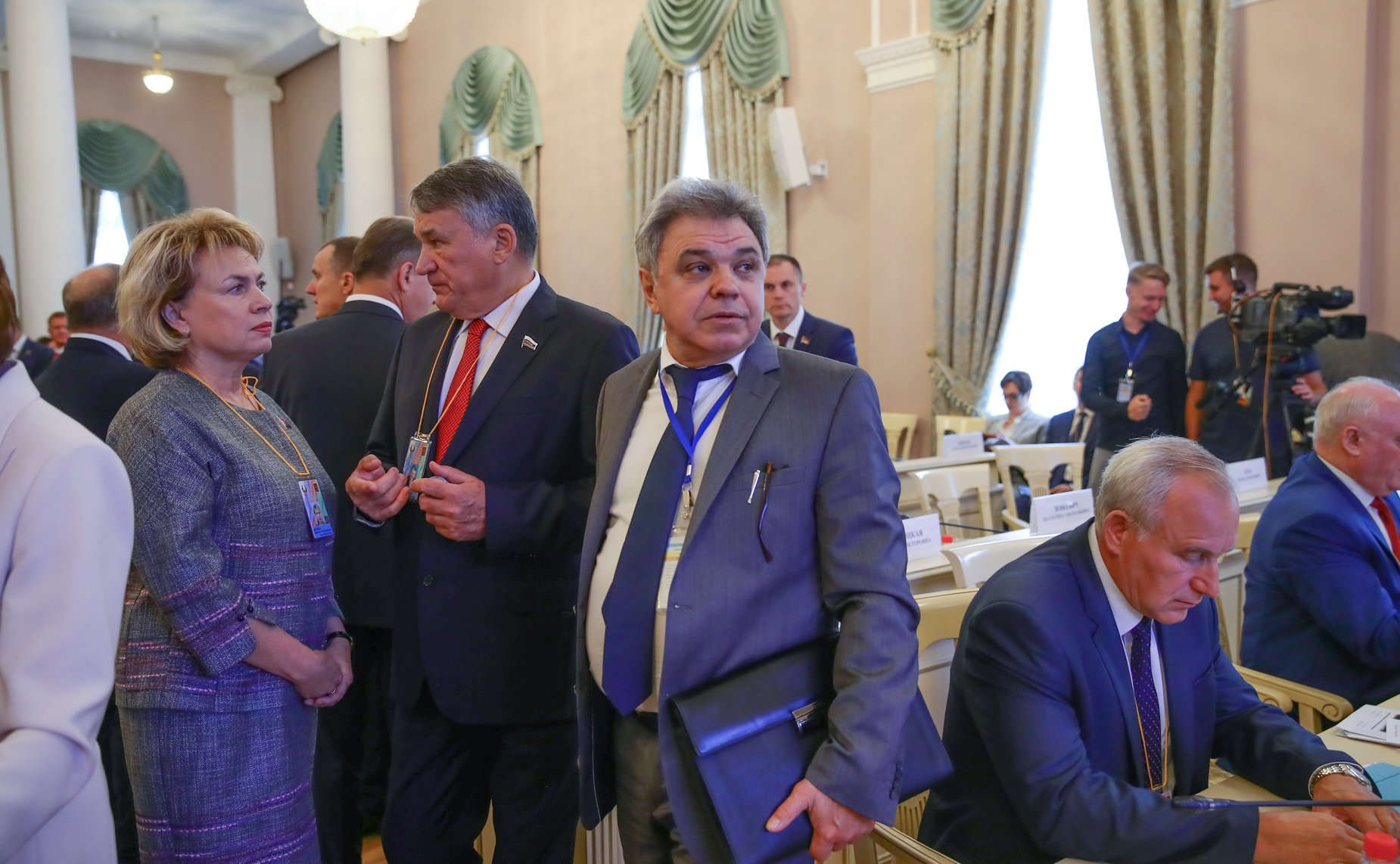 Встреча Председателя Совета Федерации В. Матвиенко и Председателя Совета Республики М. Мясниковича с руководителями органов государственной власти субъектов Российской Федерации и регионов Республики Беларусь