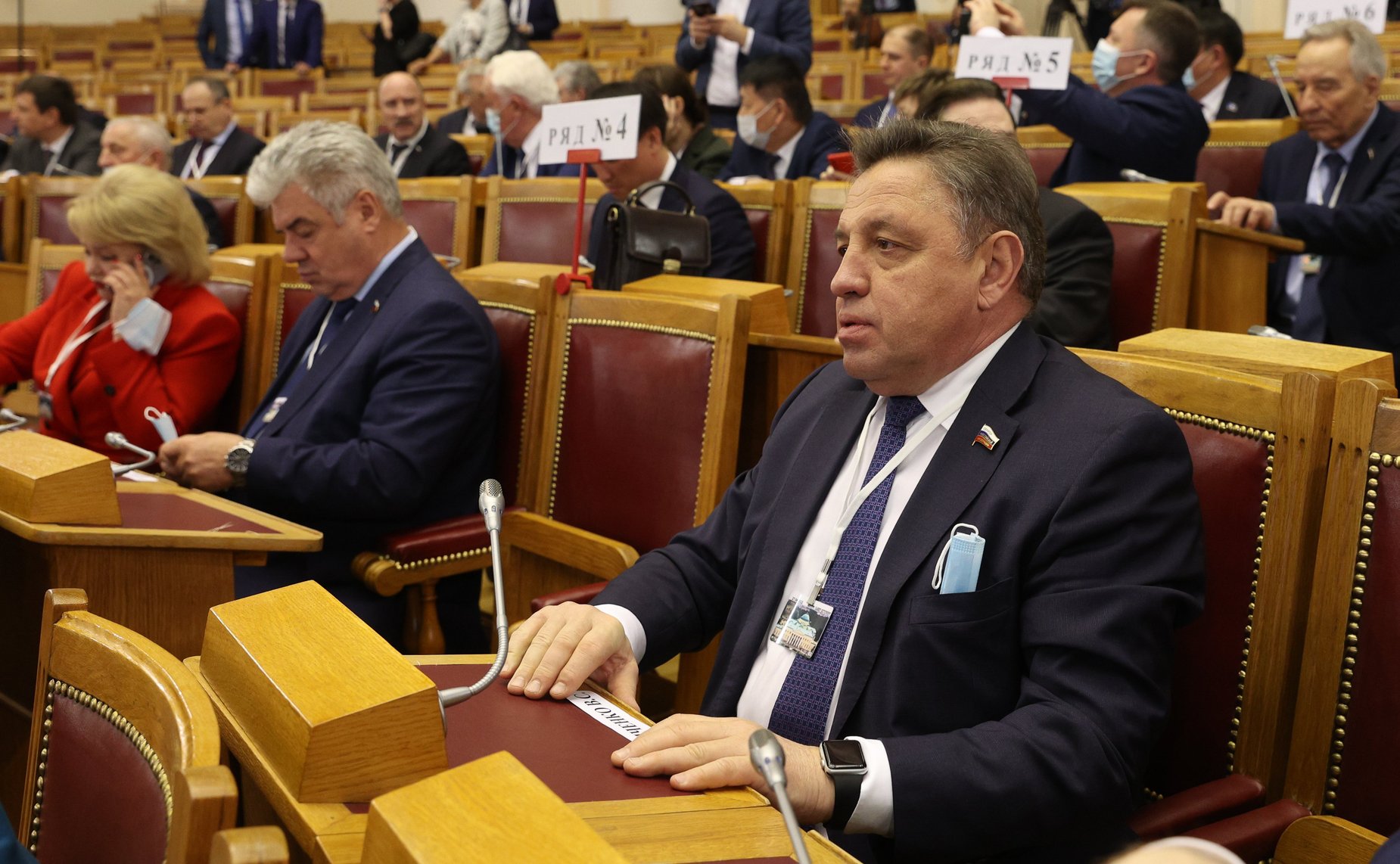 Встреча Президента Российской Федерации Владимира Путина с Советом законодателей Российской Федерации