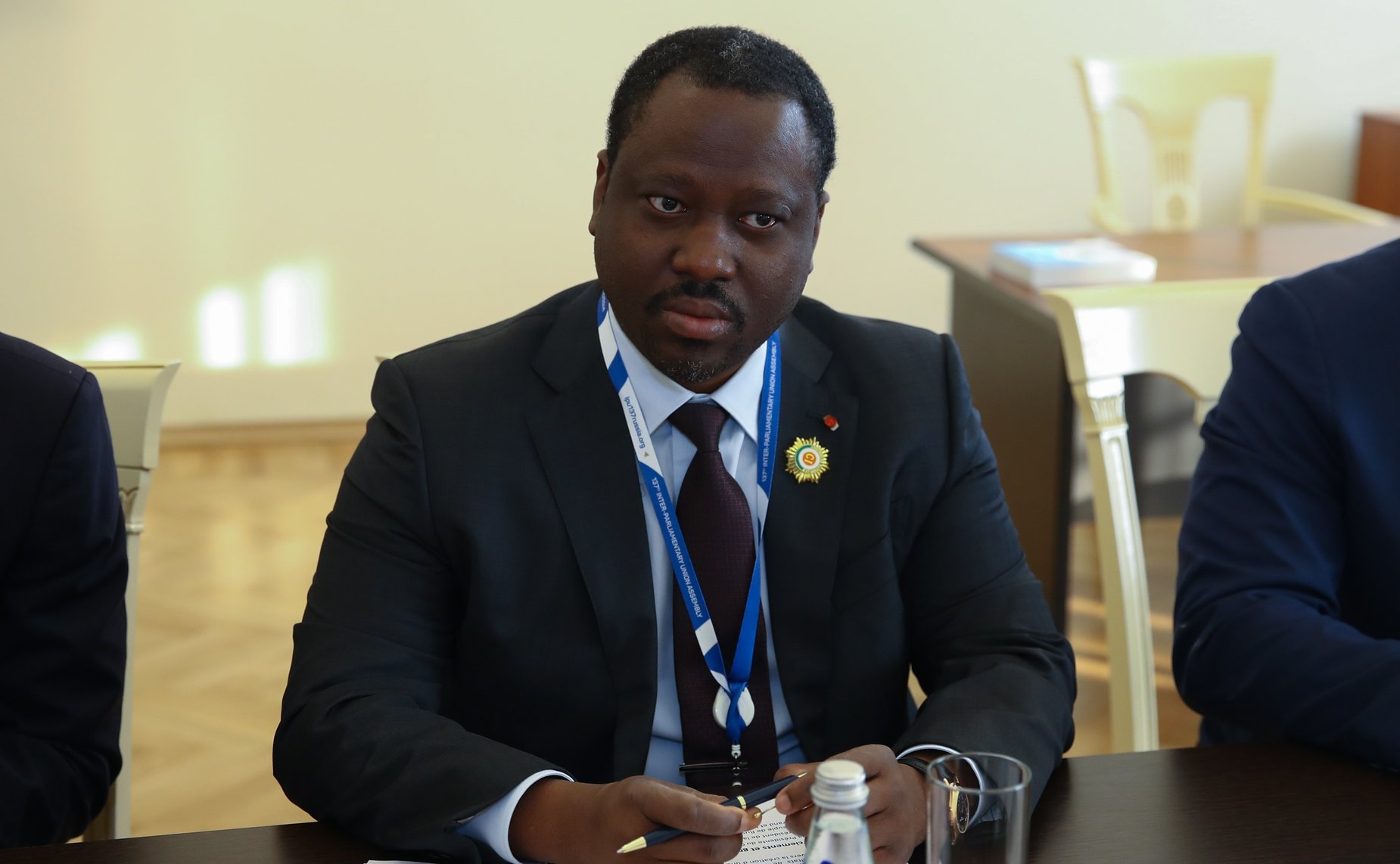 Встреча Г. Кареловой с руководителем парламентской делегации Кот д'Ивуара