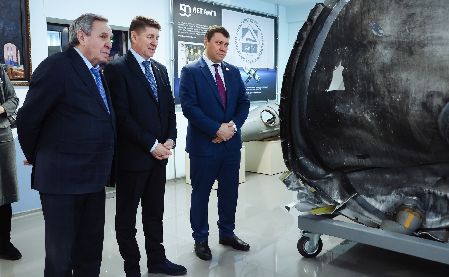 Сенаторы Российской Федерации посетили Амурский Государственный Университет