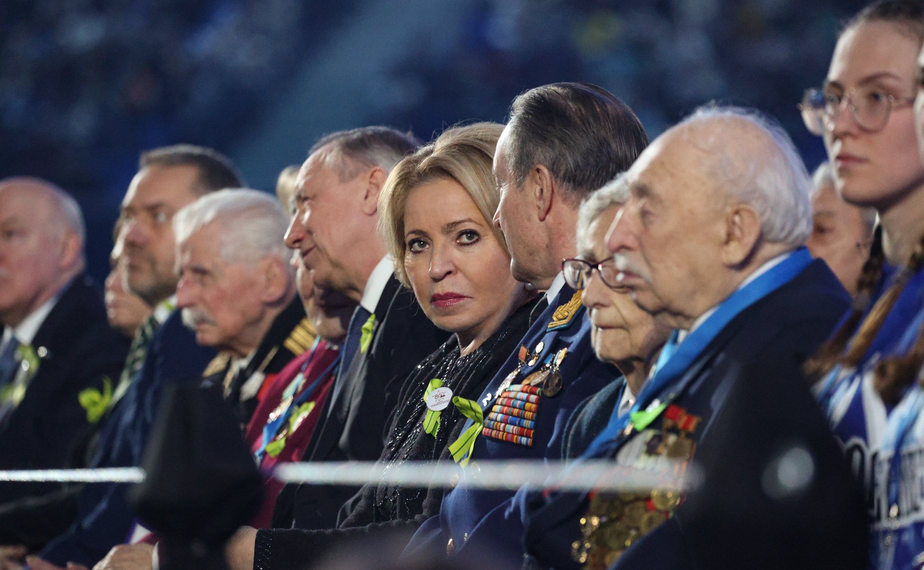 Председатель Совета Федерации Валентина Матвиенко посетила концерт-реквием, посвящённый 80-летию полного освобождения Ленинграда от фашистской блокады