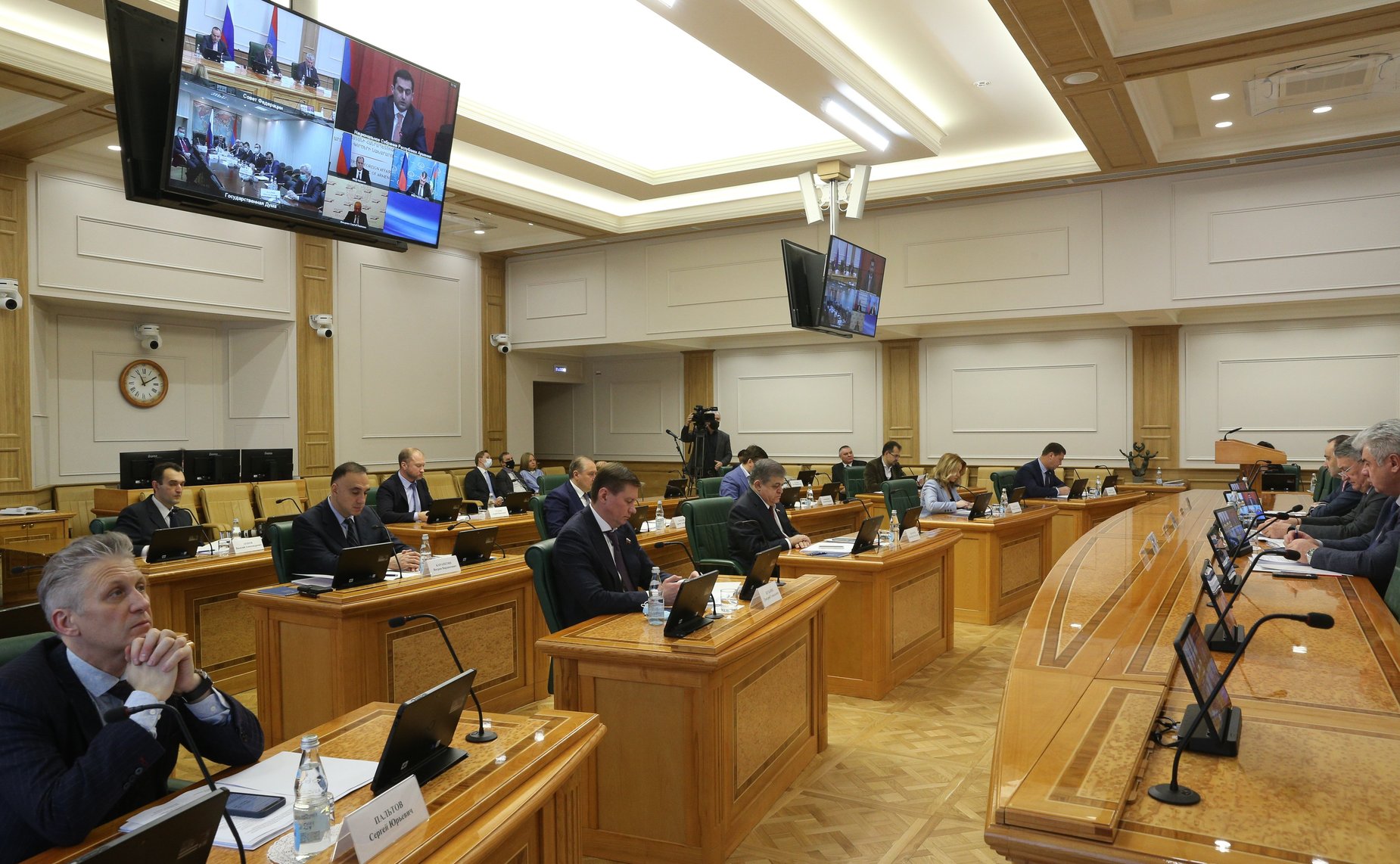 Заседание Межпарламентской комиссии по сотрудничеству Федерального Собрания РФ и Национального Собрания Республики Армения