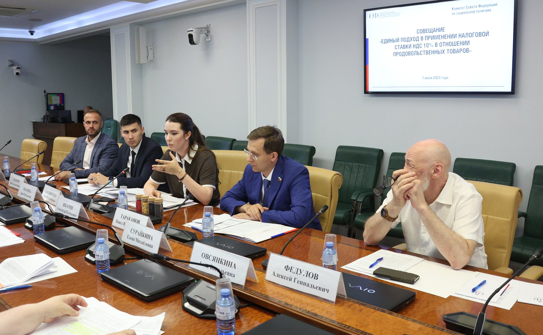 Совещание Комитета СФ по социальной политике