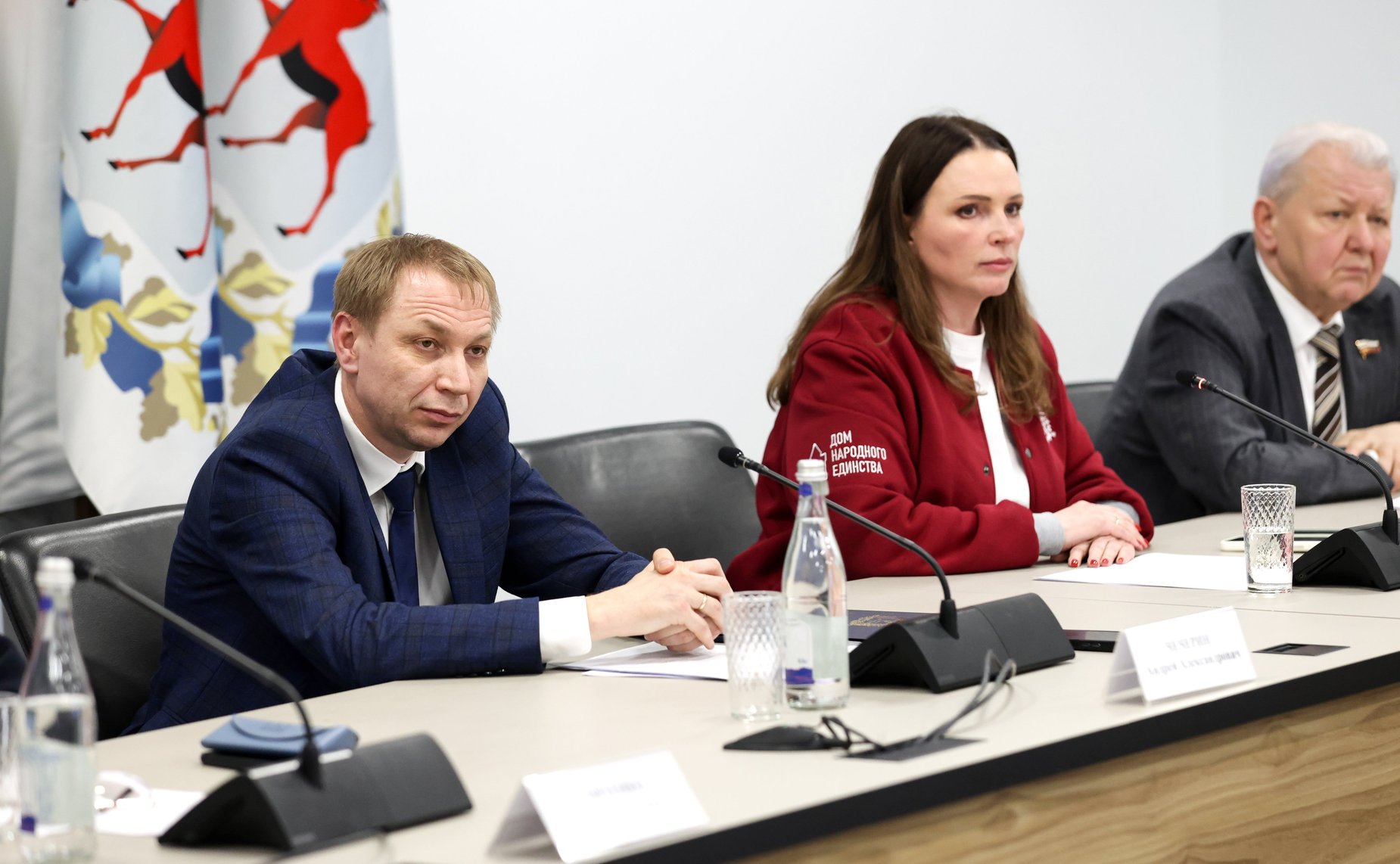 Встреча сенаторов с губернатором Нижегородской области Глебом Никитиным