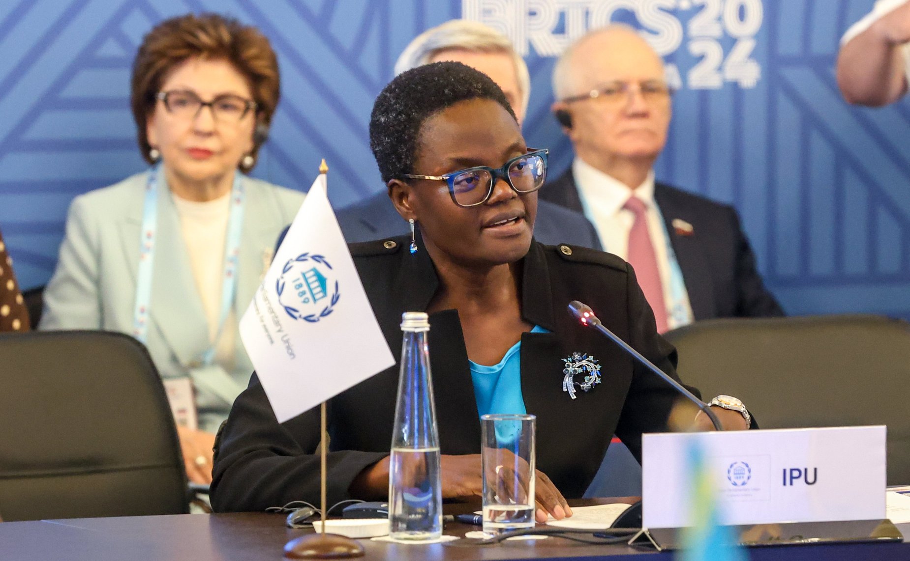 Х Парламентский форум БРИКС. Пленарное заседание «Роль парламентов в повышении эффективности системы международных отношений и обеспечении ее демократизации»