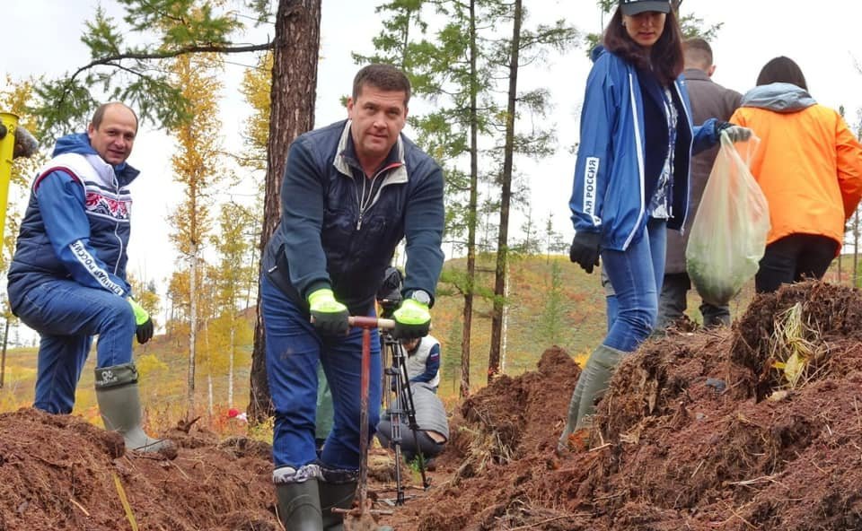 Андрей Чернышев принял участие во Всероссийской акции «Сохраним лес»