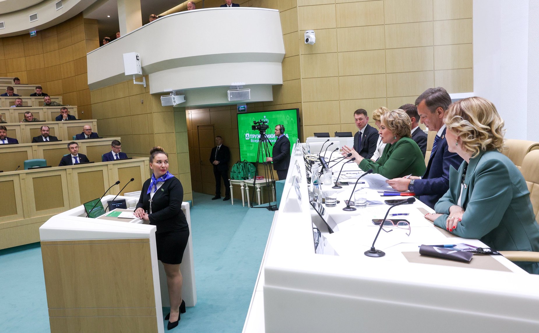 Встреча Председателя Совета Федерации Валентины Матвиенко с тружениками села