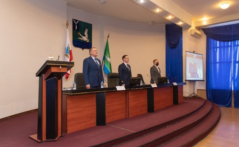 Олег Алексеев в ходе работы в регионе принял участие в заседании актива Марксовского муниципального района