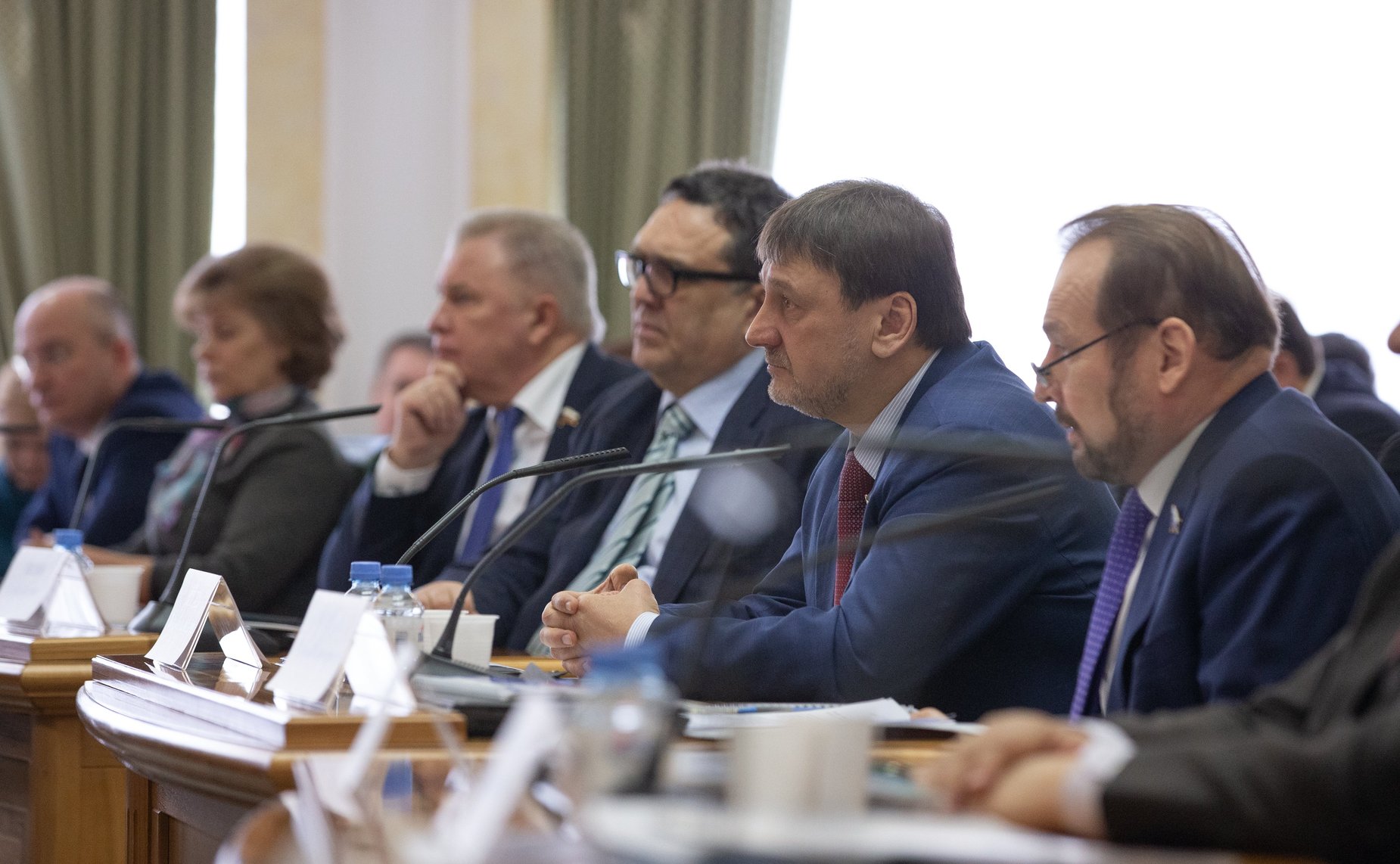 Встреча членов Совета Федерации с Министром природных ресурсов и экологии Д. Кобылкиным