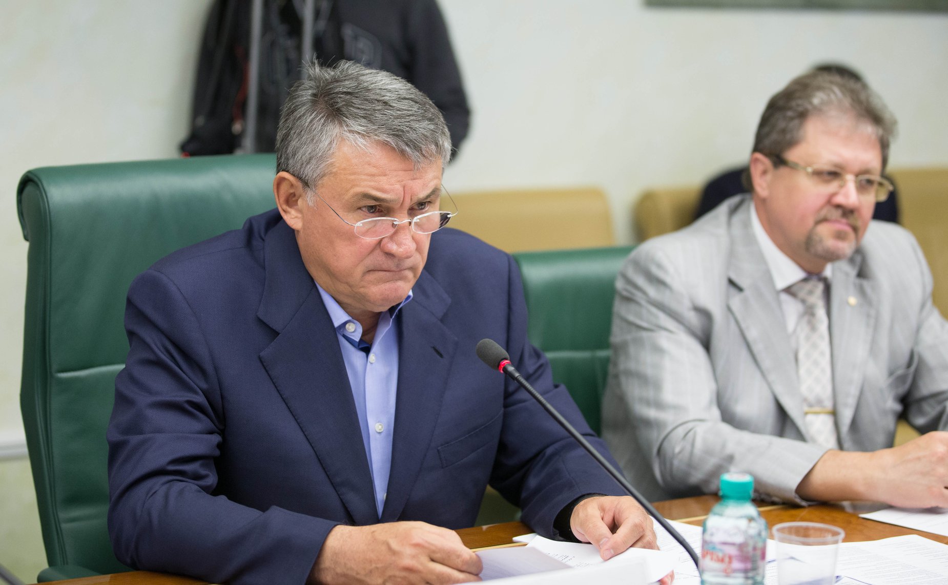 Ю. Воробьев Заседание Комитета общественной поддержки жителей Юго-Востока Украины