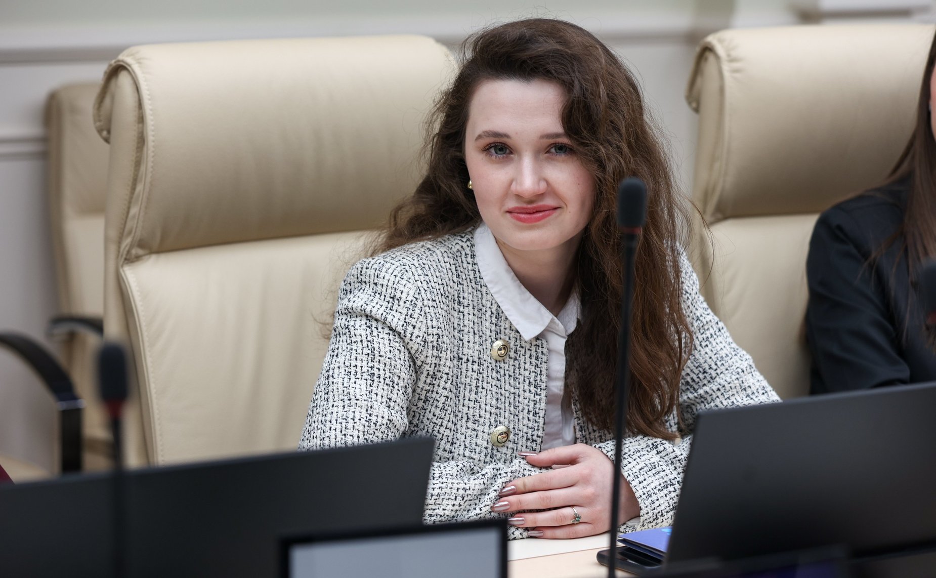 Встреча председателя Комитета Совета Федерации по международным делам Григория Карасина со студентами юридического факультета МГУ им. Ломоносова