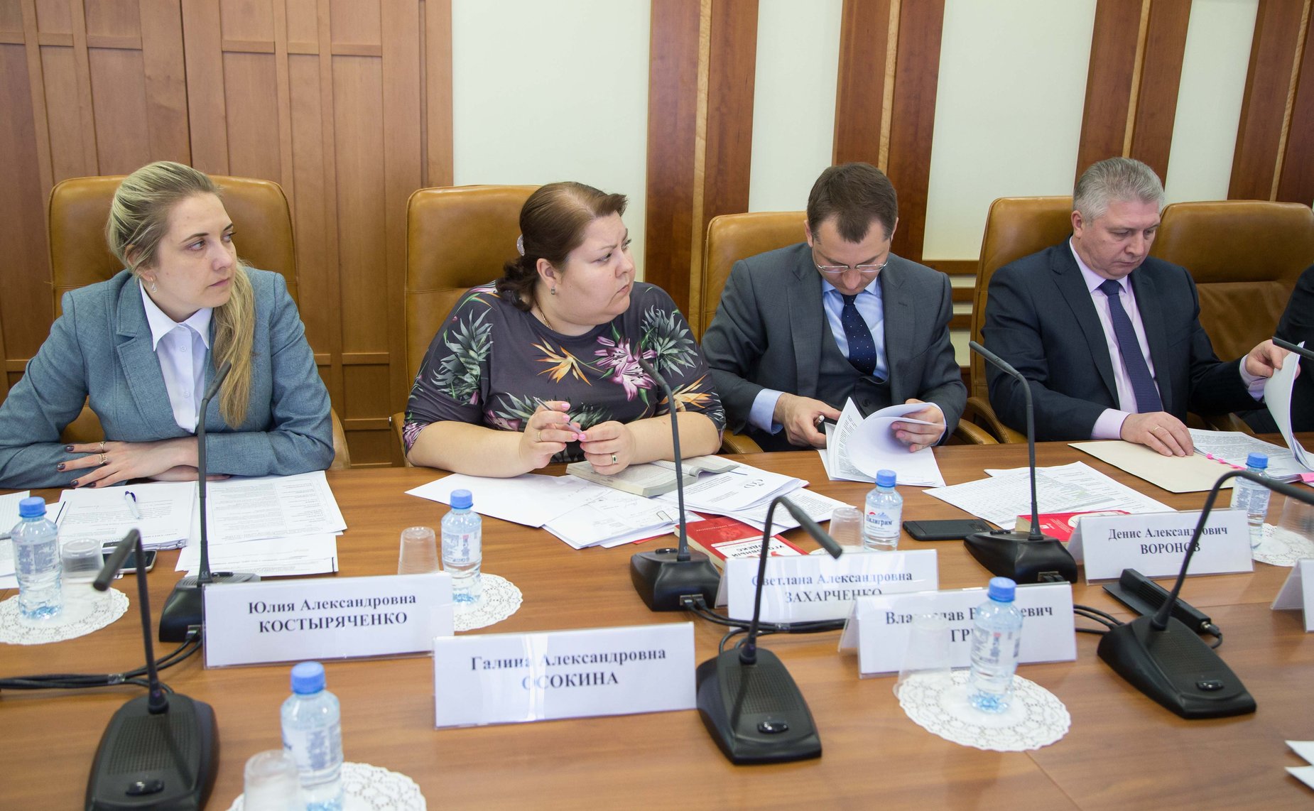 Совещание, посвященное подготовке к внесению в Государственную Думу проекта федерального закона о расширении случаев применения домашнего ареста
