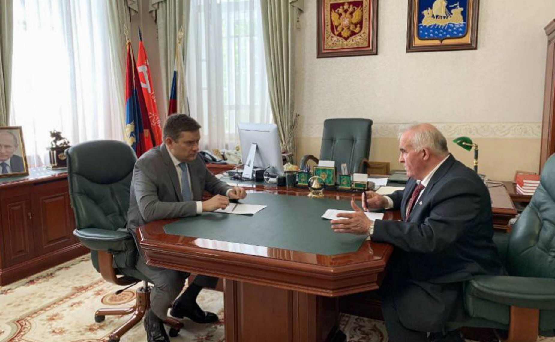 Николай Журавлев провел в Костроме прием граждан, встретился с губернатором, осмотрел окружную больницу