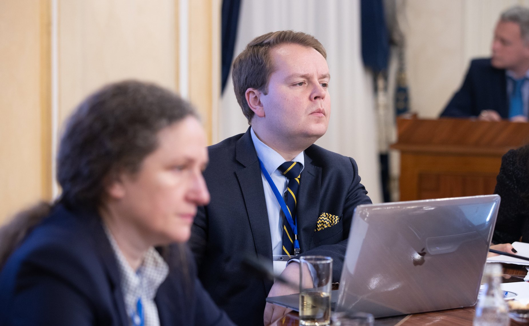 Встреча Константина Косачева с участниками проекта «Россия глазами зарубежных лидеров нового поколения»