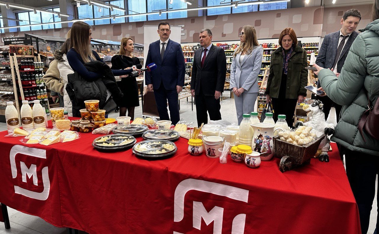 Александр Наролин принял участие в открытии агроагрегаторов торговых сетей в Волгоградской области