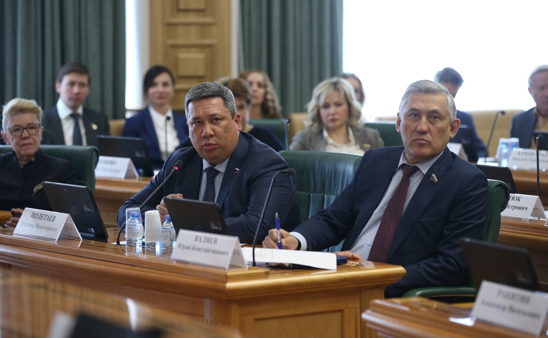 Совместное заседание комитетов СФ для проведения консультаций по кандидатуре А. Куренкова для назначения на должность главы МЧС