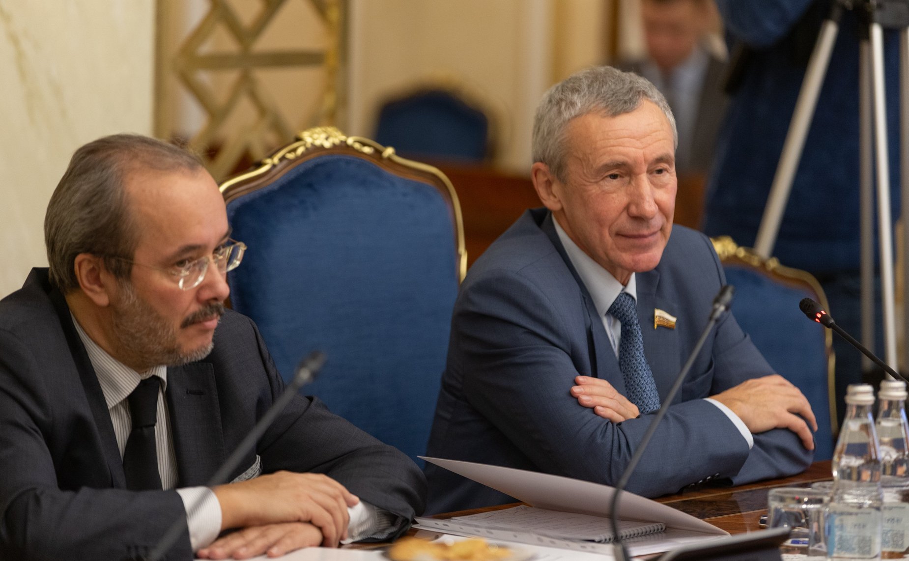 Встреча А. Климова c депутатом Кнессета Государства Израиль Давидом Битаном