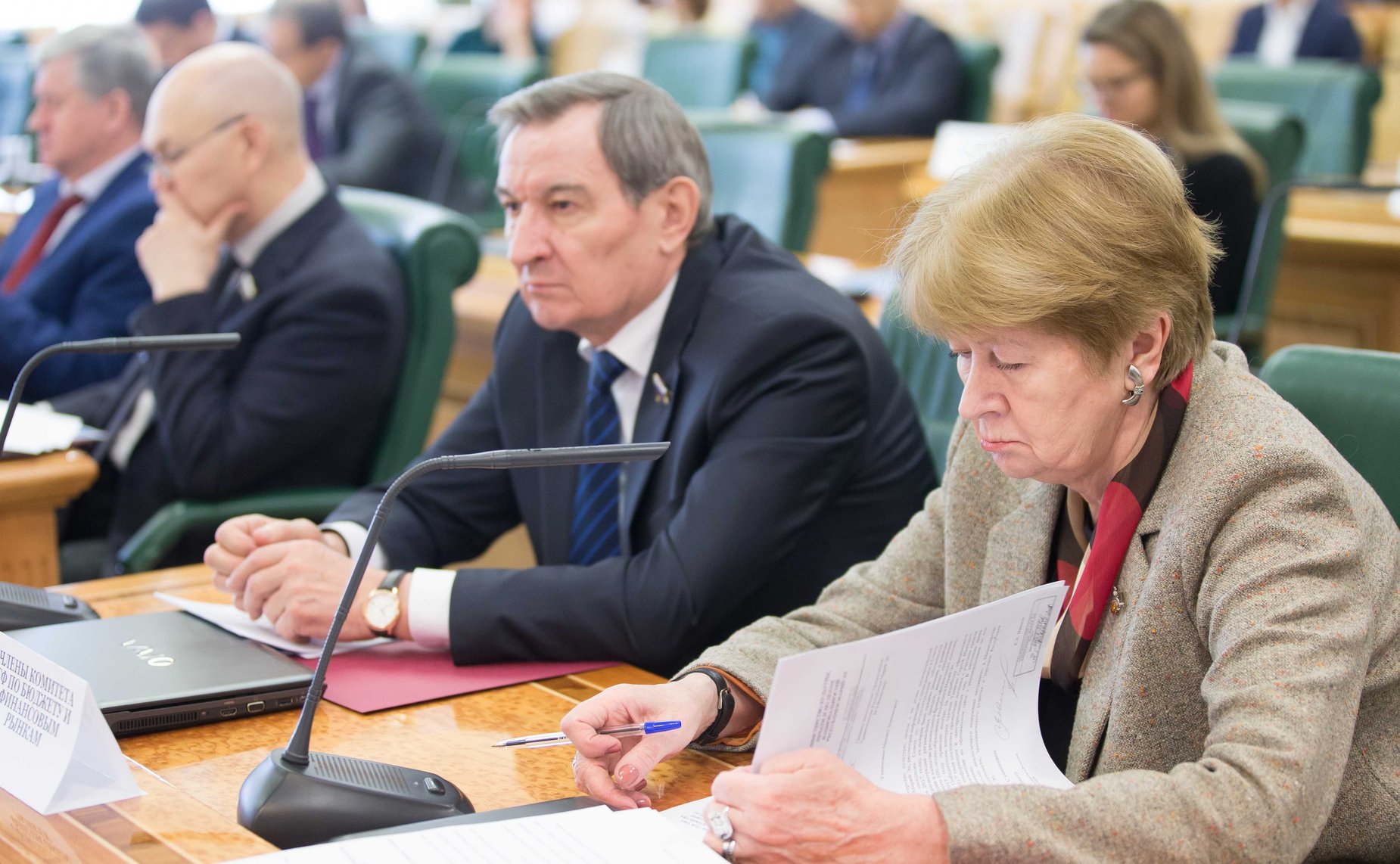 Совещание Комитета СФ по бюджету и финансовым рынкам