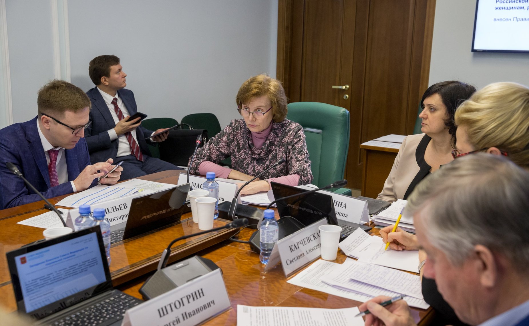Заседание Комитета СФ по социальной политике